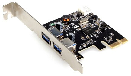 GEMBIRD UPC-30-2P Host-Adapter (PCI-e, USB 3.0)