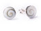 81stgeneration 925 Sterling Silber Shiva Eye Muschel Kleine Ohrstecker – 8mm Muschel Ohrstecker