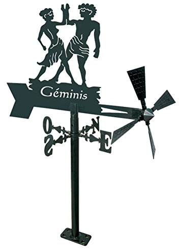 IMEX EL ZORRO 11286 - Veleta de jardín géminis, 480 mm