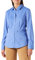 Seidensticker Damen Women Slim Longsleeve Cotton Bluse, Mittelblau(080613), 34 EU