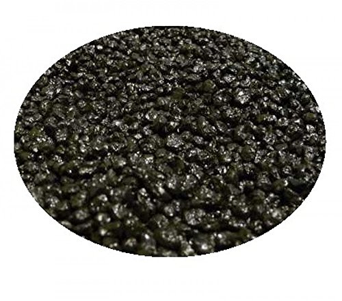 AquaOne 25 kg Schwarzer Quarzkies 1–2 mm – Aquarienkies für Süß- & Meerwasser I Bodengrund wasserneutral, abgerundet & pflanzenfreundlich