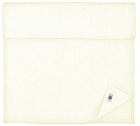 Linen & Cotton Tischläufer Stoff Tischband Tischdeko Hygge 100% Leinen, Ecru Weiß (40 x 220 cm) Rechteckig Läufer Tisch Esstisch Deko für Home Küche Party Brunch Weihnachten
