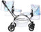 Roma Amy Childs Polly Sparkle Doppel-Puppenwagen 2-in-1 Kinderwagen & Babytragetasche – Meerjungfrau 3–16 Jahre