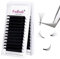 Fadlash Selbstfächernde Wimpern Easy Fan Lashes 0.07 D Curl Wimpernverlängerung Lashes Extension Volumentechnik Wimpern Selbstfächernde Extension Easy Fan(0.07mm-D-20)
