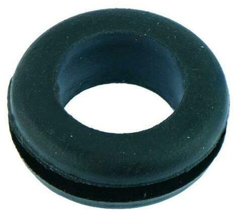 25mm Cable Open Style Rubber Wiring Grommet DIY (Pack of 25)