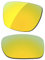 LenzReborn Polarized Lens Replacement for Oakley Holbrook OO9102 Sunglass - Golded Yellow - Polarized Mirrored