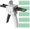 MAGIIN Pistolet Distributeur Époxy 50 ml, AB Pistolet à Colle Époxy Poignée Applicateur pour Mélange Colle, Ratios 1:1 et 2 :1 (1 Set) E5S8CJZ8