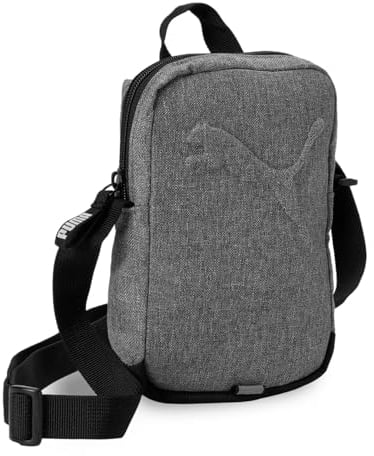 PUMA Unisex-Erwachsene Buzz Portable Shoulder Bags, Medium Gray Heather