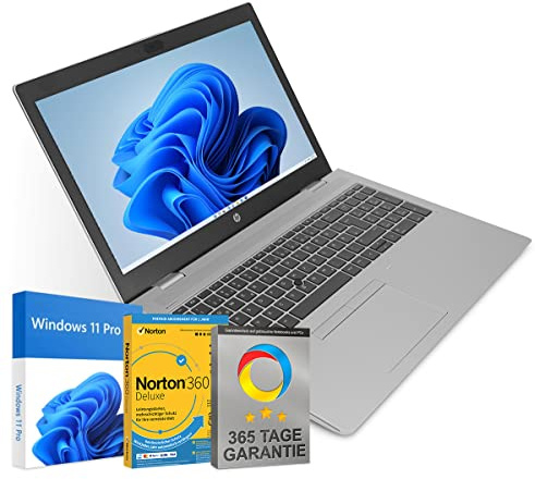 HP ProBook 650 G4 15,6 Zoll Full HD Laptop Intel Core i5-8350U@ bis zu 3,6 GHz 8 GB 512 GB SSD mit Windows 11 Pro & GRATIS Antiviren-Software HDMI inkl. 365 Tage Garantie (Generalüberholt)