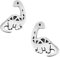 FIVE-D Kinder Ohrringe Dino 925 Sterling Silber