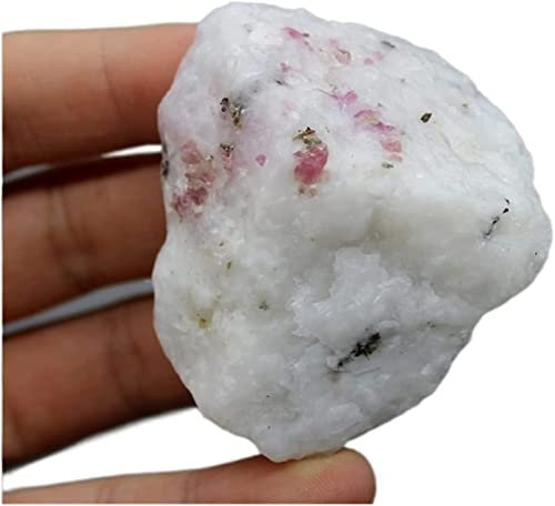 ZTHOME Minerales Piedras Naturales Vietnam Rubin Rough Mineral y Cristales Cristales Medicinales Gemstones Cristal Stones Decoración (Color : Light Yellow)