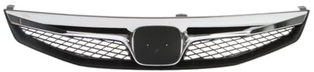 BLIC 6502-07-2939991P Rejilla delantera cromo Compatible con HONDA CIVIC VIII Hatchback FN, FK CIVIC VIII Sedán FD, FA