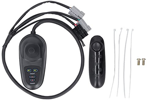 EVTSCAN DC24V Electric Wheelchair Joystick Controller, Remote Control Brush Motor Electric Wheel Chair Controller, Universal Compatibility