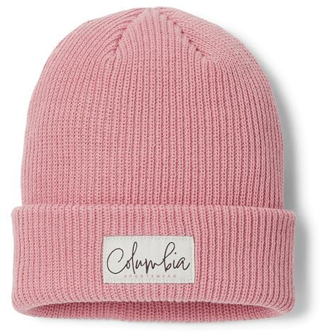 Columbia Unisex Lost Lager 2 Beanie-Mütze, Rosa Agave/Skript, Einheitsgröße