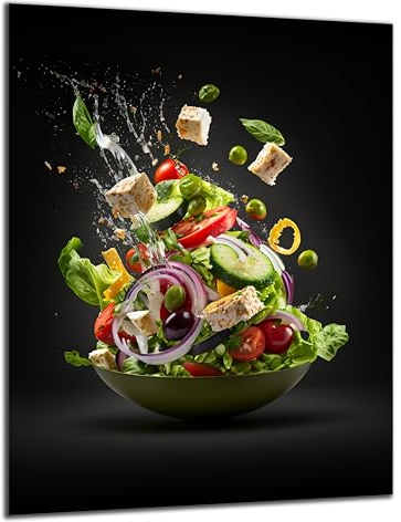Munera Design - Bild 40x60 - Salat-Schüssel - Wand-Bilder Küche Ess-Zimmer