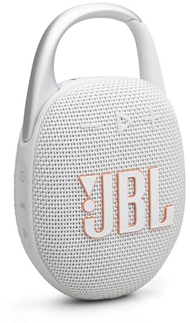 JBL Clip 5 White - Altavoz Portátil