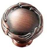 1PC Kitchen Cabinet Storage Handles Antique Copper Pull Dressers Wardrobe Drawers Furniture Door Handle Wine Red Ancient (Color : 937-Single hole)