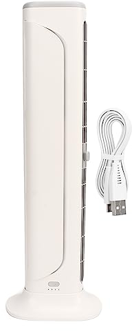 Riuulity Monitor-Lüfter, Hängender Bildschirm, Büro, Zuhause, Desktop-Clip, Blattloser Büro-Lüfter, USB-Aufladung, 3-Gang-Hängeventilator, Kleiner Fanner für Clip-Befestigungs-Clip-Lüfter