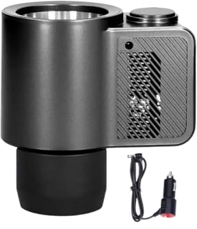 Portavasos Botellas Coches Portavasos Inteligente para Coche Enfriador Latas Bebidas para Acampar Viajar Conducir 1 Unidad Portavasos para Auto