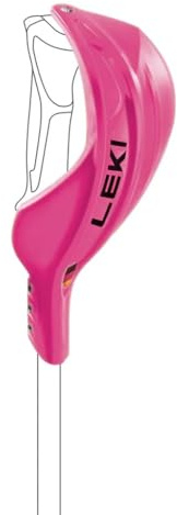 LEKI Unisex-Adult Closed Wcr 3D/S Pink Gate Guard, Pink, Uni EU