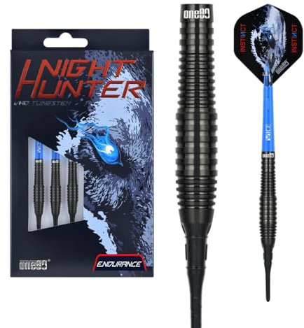 ONE80 Night Hunter Endurance 90% Softdarts 18 Gramm