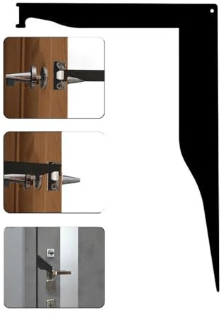 Toeecy Pied De Biche En Acier Robuste Outil De Levage Et De Démolition Barre À Clous Et Levier Outil Multifonction Pour Travaux De Bricolage Longueur 30 Cm Noir