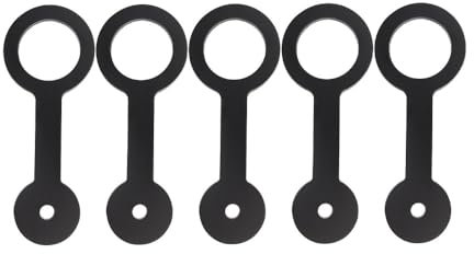 Bestgle 5 Pcs RV Shower Door Latch Straps Secure Camper Bathroom Locking Straps for Motorhome Travel Trailer - Shower Door Holder Compatible with #F100158276 & #0273349
