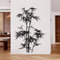 ELOIR Autocollant Mural arbre de bambou, papier peint Mural amovible en vinyle, Art, salon, chambre à coucher, bureau, pépinière, plante