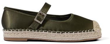 Joe Browns Women's Buckled Satin Espadrille Shoes Pump
