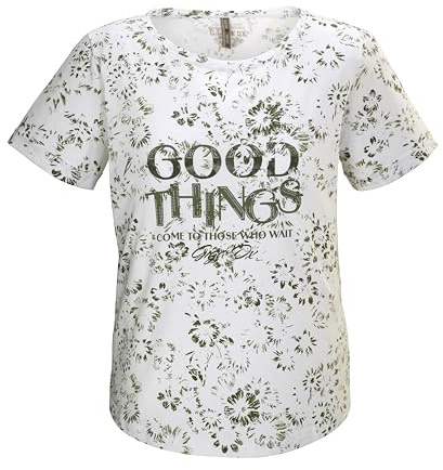 G.I.G.A. DX Damen T-Shirt/Shirt Kurzarm GS 47 WMN TSHRT, Brilliant White, 42, 42666-000