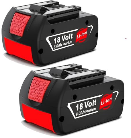 2X 6.0Ah/6000mAh Ersatzakku für 18V BAT618 BAT618G BAT609 BAT609G BAT619 BAT619G BAT610G BAT610 BAT612 BAT622 18V Akku Ersatzteile