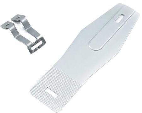 Lasitech 1SET Feed Platte Arbeit Clamp Fuß for LK-1850 LK-1900 LK-1900A Riegel Nähmaschine Teile Binden Steppstich Bat Tack(Width 30mm)