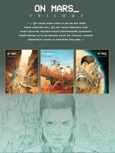 Coffret On Mars: Tome 1, Un monde nouveau ; Tome 2, Les solitaires ; Tome 3, Ceux qui restent