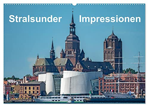 Stralsunder Impressionen (Wandkalender 2026 DIN A2 quer), CALVENDO Monatskalender: Ansichten der Hansestadt Stralsund (CALVENDO Orte)