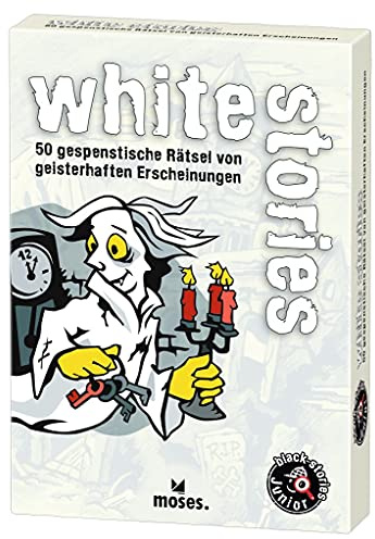 Moses black stories Junior white stories, 50 gespenstische Rätsel, Das Rätsel Kartenspiel für Kinder