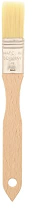 HOFMEISTER® Haushaltspinsel Backpinsel flach Naturborste - 100% Made in Germany, Breite: 1 Zoll, 20 x 2,4 cm