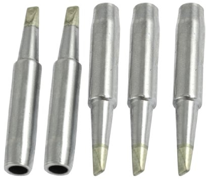 sourcing map Replacing 3mm Chisel Width Soldering Iron Tip 900M-T-3.2D 5pcs