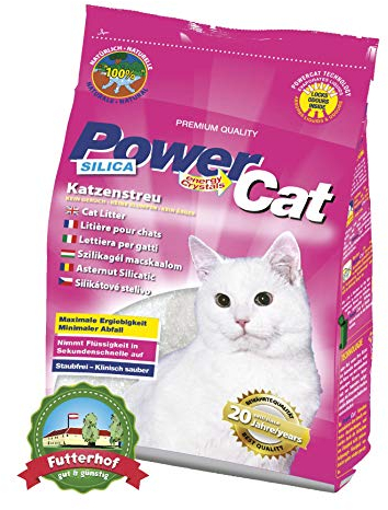 PowerCAT 9120004635082 Silica Katzenstreu 25.2 kg