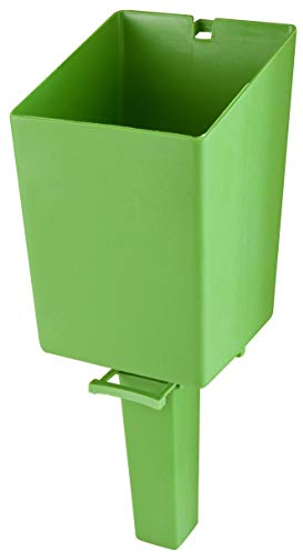 Windhager Entonnoir de Remplissage Silos, Aide au Remplissage, Remplissage de Nourriture pour Oiseaux, Entonnoir de Remplissage pour nichoirs et Divers Aliments pour Animaux de Compagnie, Vert, 5 cm
