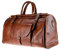 Alpenleder Reisetasche - Casablanca (Handgefertigt) - Nachhaltiges Bio-Leder aus regionaler Landwirtschaft | Reisetaschen Damen & Herren mit Schultergurt *Fair Produziert* (60x55x15cm, 50L, Cognac)