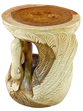 Kinaree Akazie, Suar Massivholz Beistelltisch SORONG