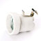 Portalámparas E27 de porcelana, casquillo de cerámica con clip lateral.