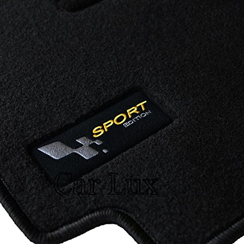 Car Lux AR11695 Tapis de voiture sur mesure en velours pour Megane 3 III Coupé