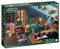 Falcon 11300 Cats in The Attic-500 Teile de Luxe Katzen Puzzlespiel, Mehrfarben