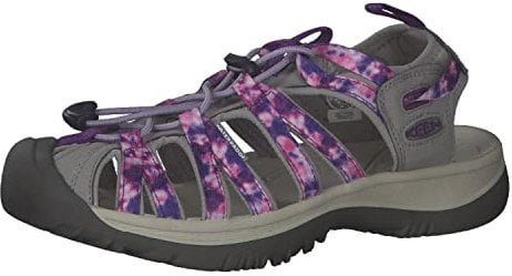 KEEN Damen Whisper Sandalen, Lila Tie Dye Vapor, 40 EU