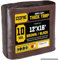 Core Tarp - Tarpaulin Waterproof Heavy Duty(190 g/m²|12′ X 16′ | 3.65m X 4.85m|Brown/Black-10 Mil) UV Resistant, Tear Proof, Protective Poly Tarpaulin with Reinforced Edges for Multi-purpose usage