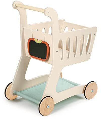 Tender Leaf Toys Einkaufswagen, Holz, für Kinder ab 3 Jahren