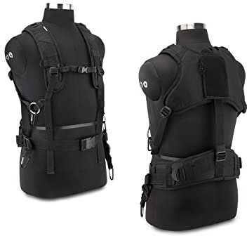 PROAIM Cube Universal Jacket per borse per registratori audio da campo. Gilet regolabile per registratori audio, fonici e mixer audio - Dotato di tasche per accessori. (JK-CBUH-01)