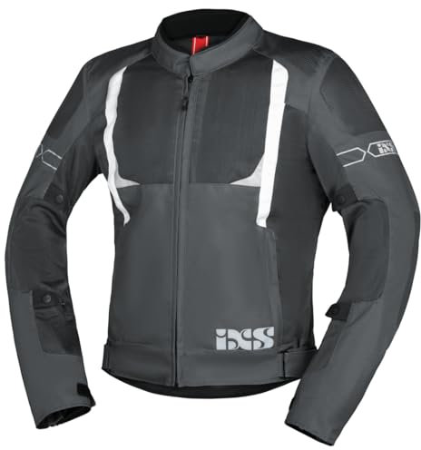 IXS Trigonis-Air Motorrad Textiljacke, grau, XL