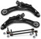 ATEC Germany 2x Querlenker Vorderachse vorne unten links & rechts, 2x Koppelstange vorne Kompatibel mit RENAULT GRAND SCÉNIC (JM0/1_), MEGANE (BM0/1, CM0/1)(EM0/1)(KM0/1)(LM0/1)